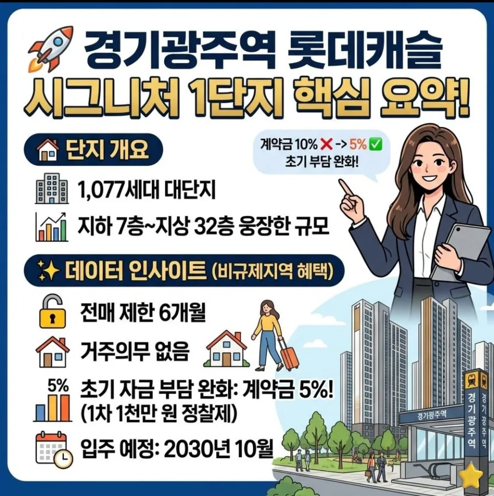 경기광주역 롯데캐슬 시그니처 청약, 2026년 투자 가치 분석 2