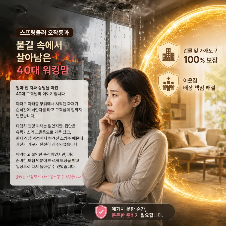 아파트 화재보험 필수 체크리스트 2026: 실화책임·가재도구 보상 총정리 — 비즈니스·경제 — luceluminosa