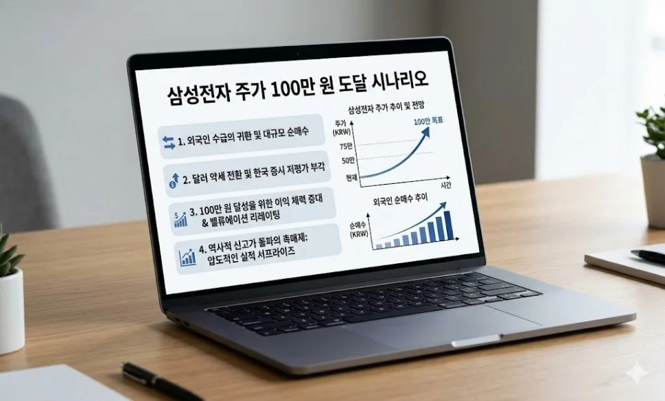 삼성전자 50만 원 돌파 가능성 2026: 반도체 슈퍼 사이클 분석 2