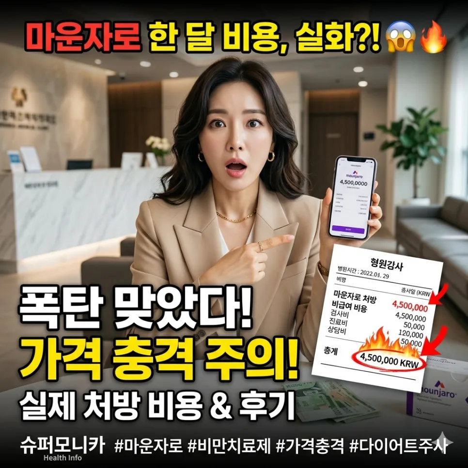 마운자로 가격 2026년 총정리: 병원 가기 전 필수 확인 사항 — 건강·의학 — felizperro_