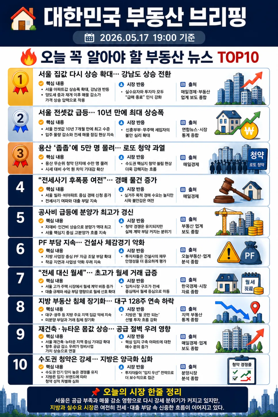 2026년 서울 집값 반등? 부동산 브리핑 핵심 총정리 — 비즈니스·경제 — jeongu071501
