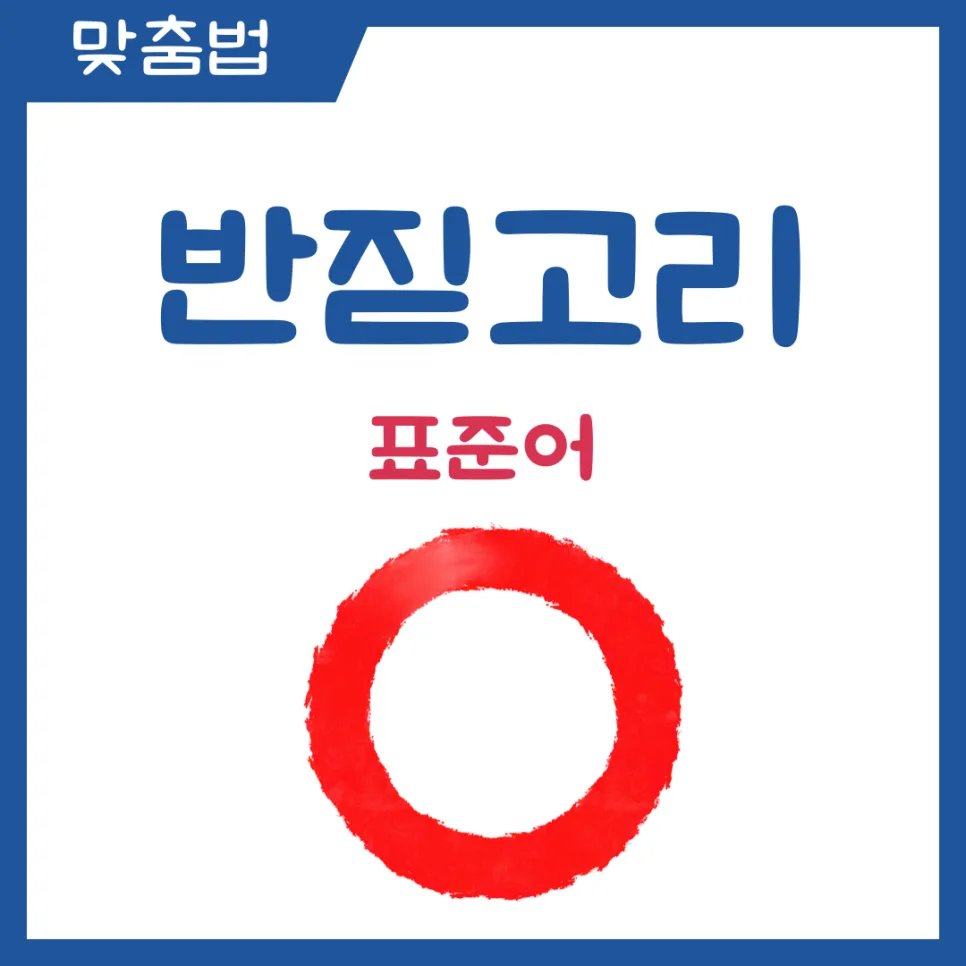 반짇고리 vs 반짓고리, 2026년 표준어 맞춤법 총정리 2