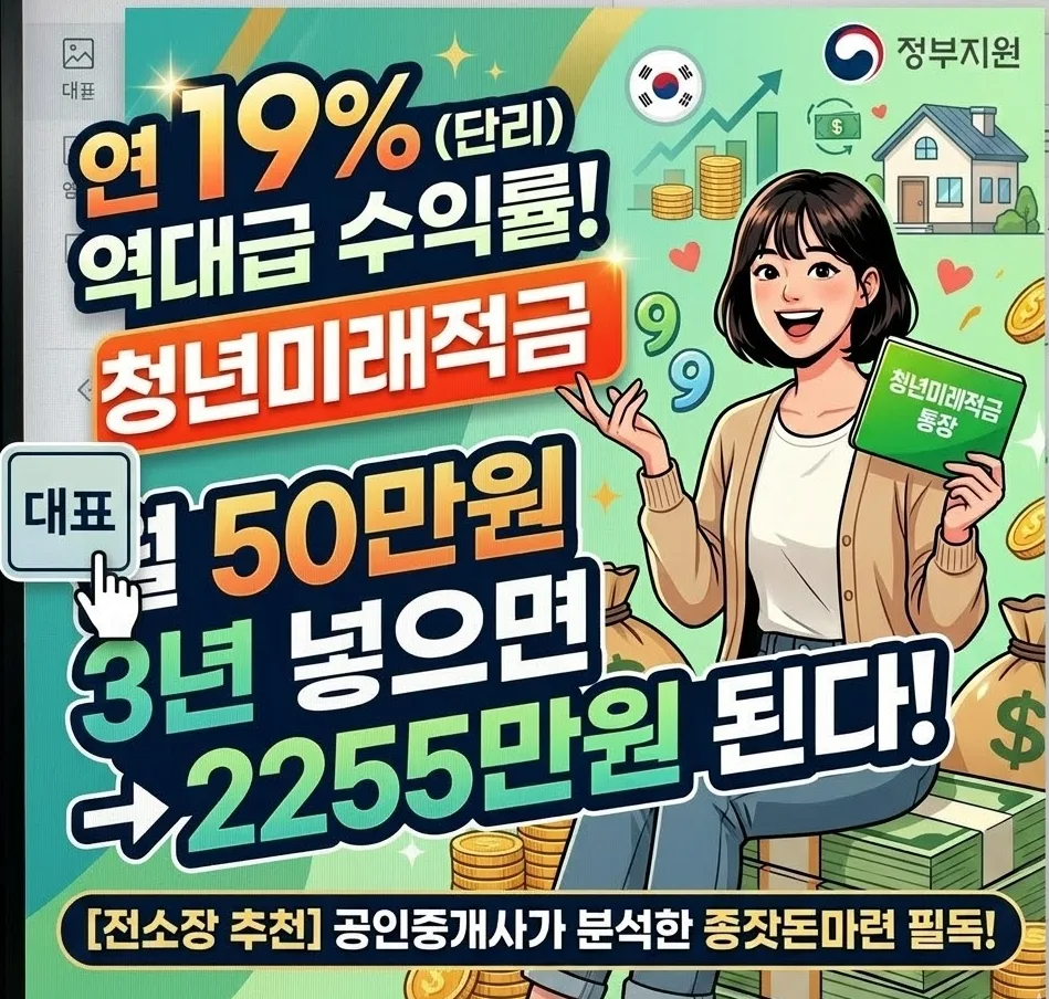 청년미래적금 2026년 조건과 2,255만원 만들기 비법 공개 — 비즈니스·경제 — suda228
