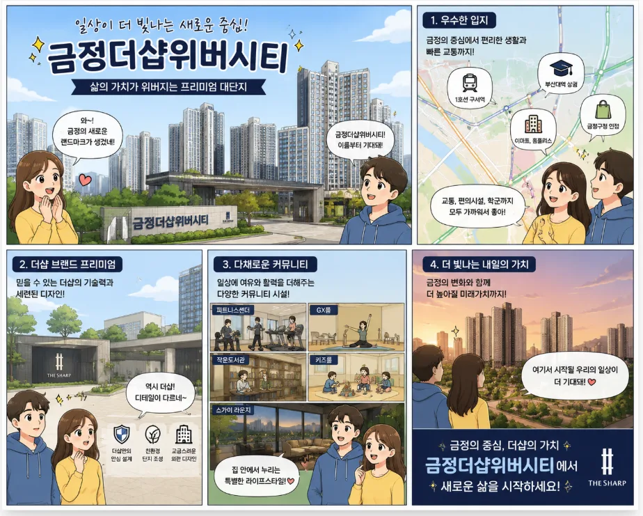 금정 더샵 위버 시티, 역세권 프리미엄과 미래 가치 분석 2026 — 일상·에세이 — prosize0103