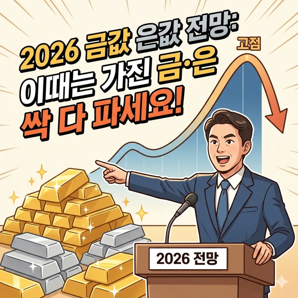 2026년 금값 최고점 언제일까? 실질 금리·공급 분석
