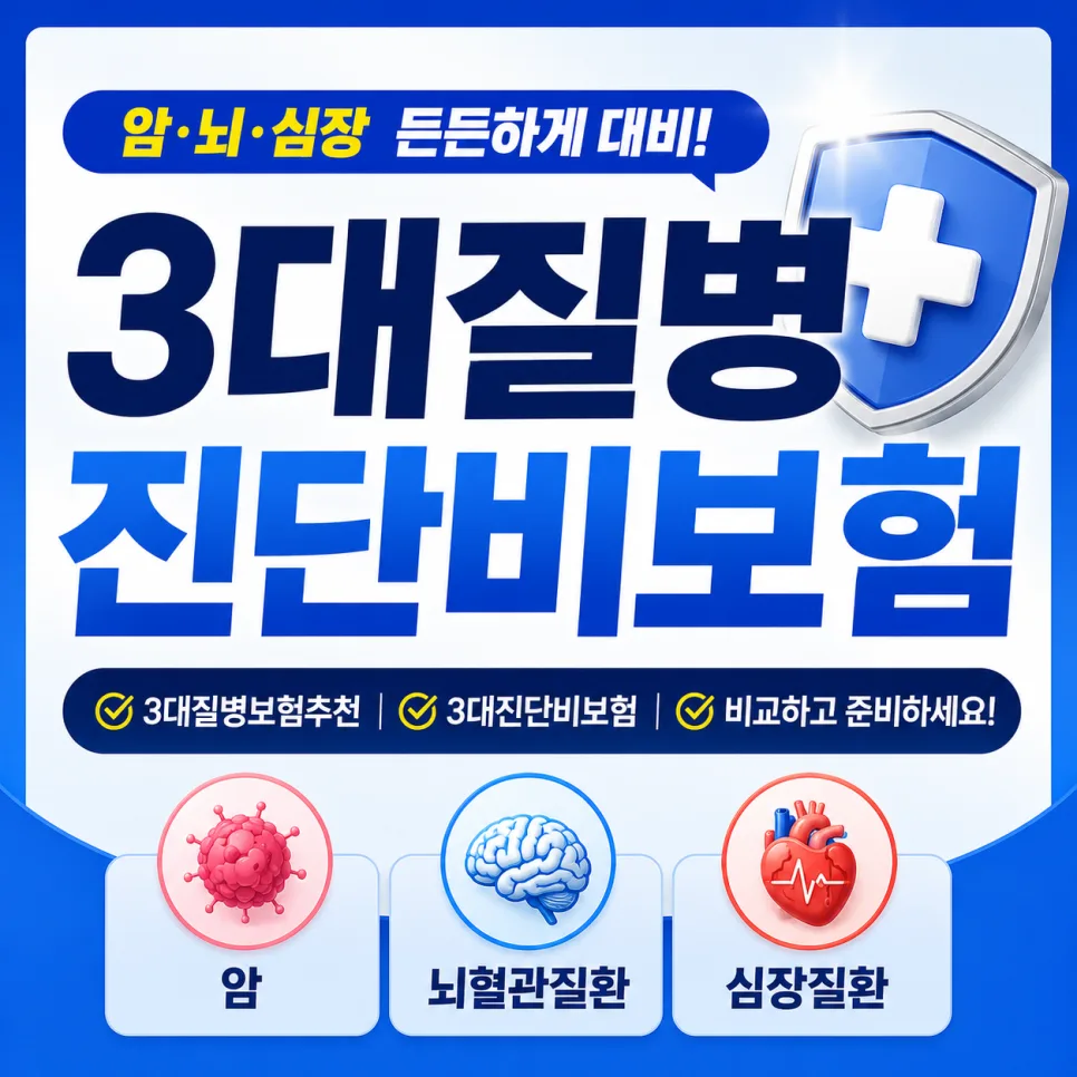 3대질병 진단비 보험, 비갱신형으로 2026년까지 든든하게 준비하는 법