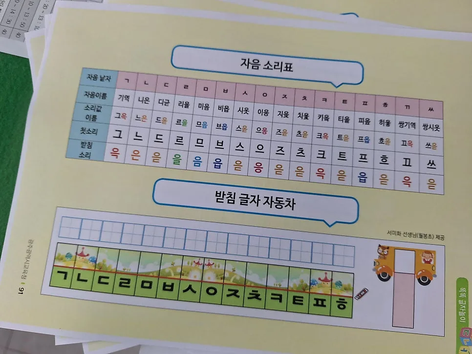 2026년 한글 받침 수업, '글자 자동차'로 재미있게 가르치는 법 3