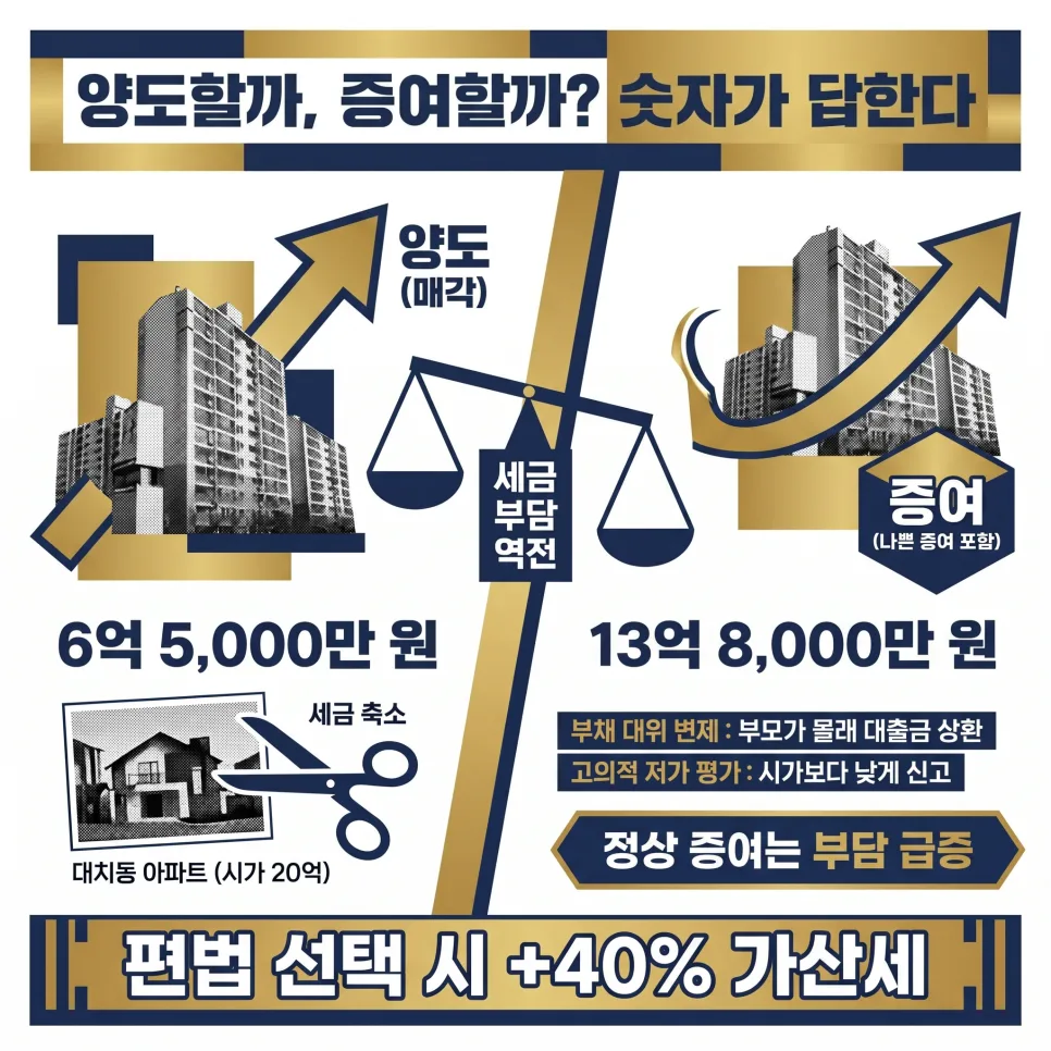 2026년 나쁜 증여 경고: 국세청장 직접 나선 절세 전략 2