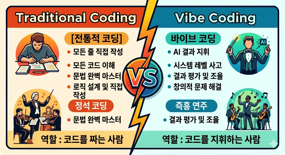 바이브 코딩이란? AI 시대 새로운 코딩 방식 2026년 완벽 분석 2