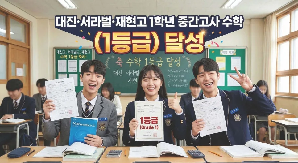 대진·서라벌·재현고 1학년 수학 1등급 로드맵 2026 — 교육·학문 — eunjung145