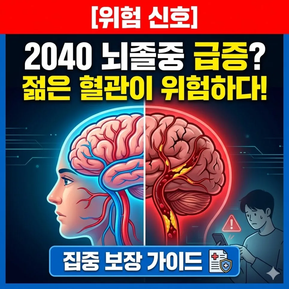 2040 뇌졸중 급증, 철벽 보장 준비 2026년 전략