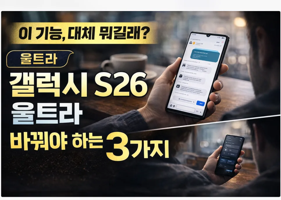 갤럭시 S26 프라이버시 디스플레이, 2026년 실제 사용 후기 및 AI 기능 분석 — IT·테크 — son9172