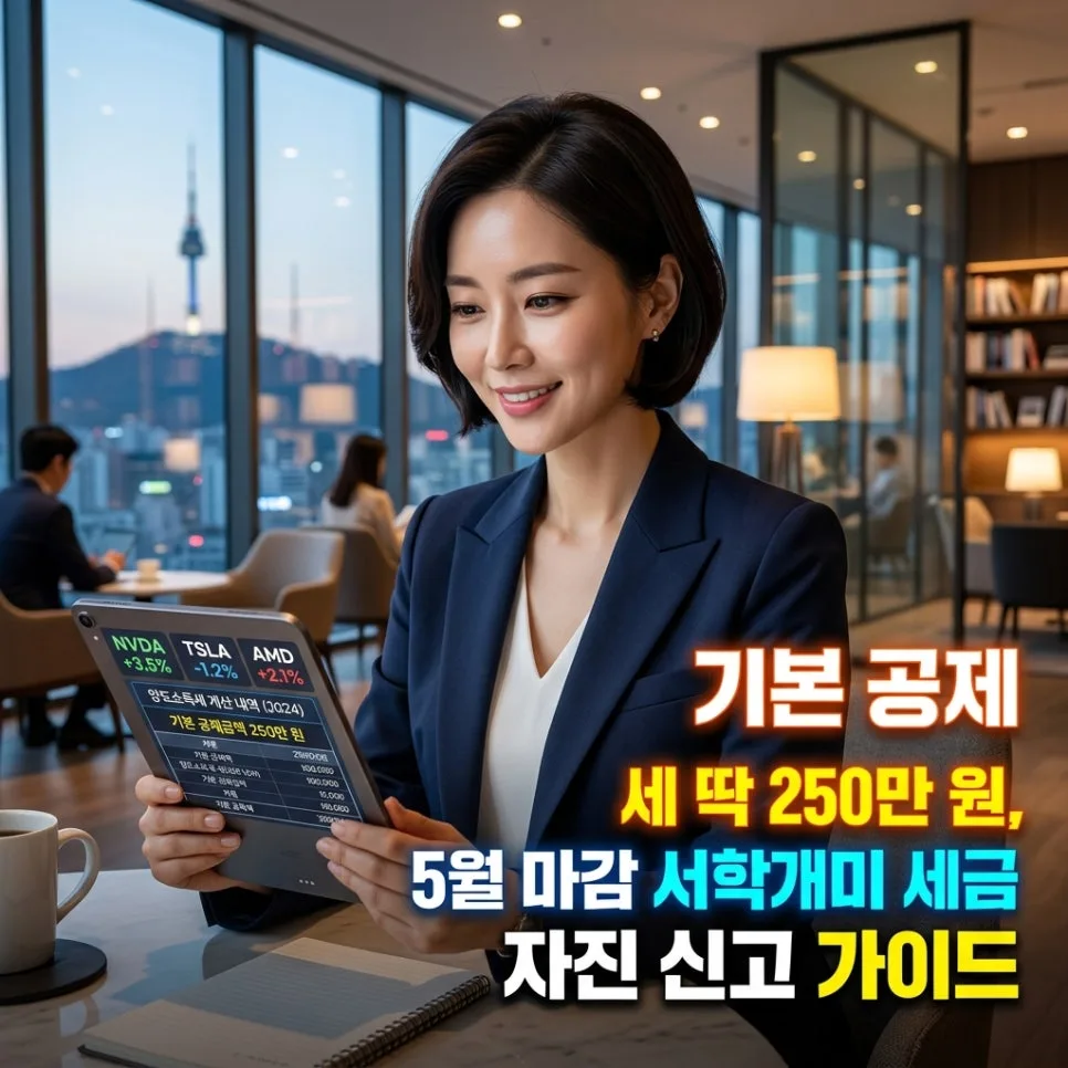 해외주식 양도세 2026년 신고 완벽 가이드: 가산세 피하는 법