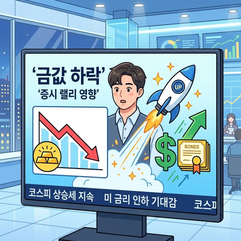 금값 20% 하락 원인과 증시 랠리 영향 분석 2026