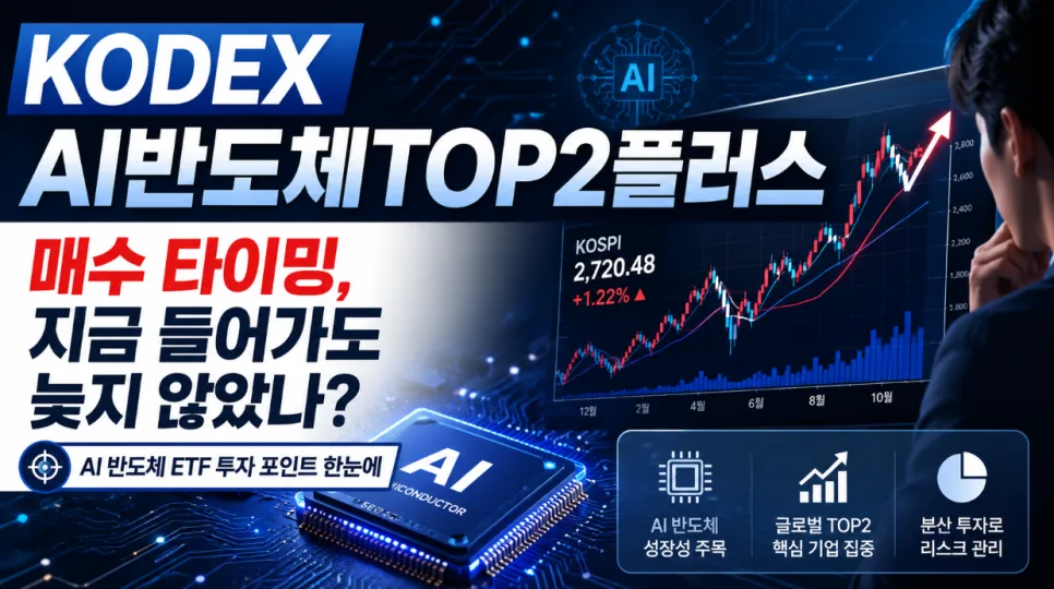 KODEX AI반도체TOP2플러스, 지금 매수해도 늦지 않았을까? 2026년 전망 — 비즈니스·경제 — kolpjihu389 1
