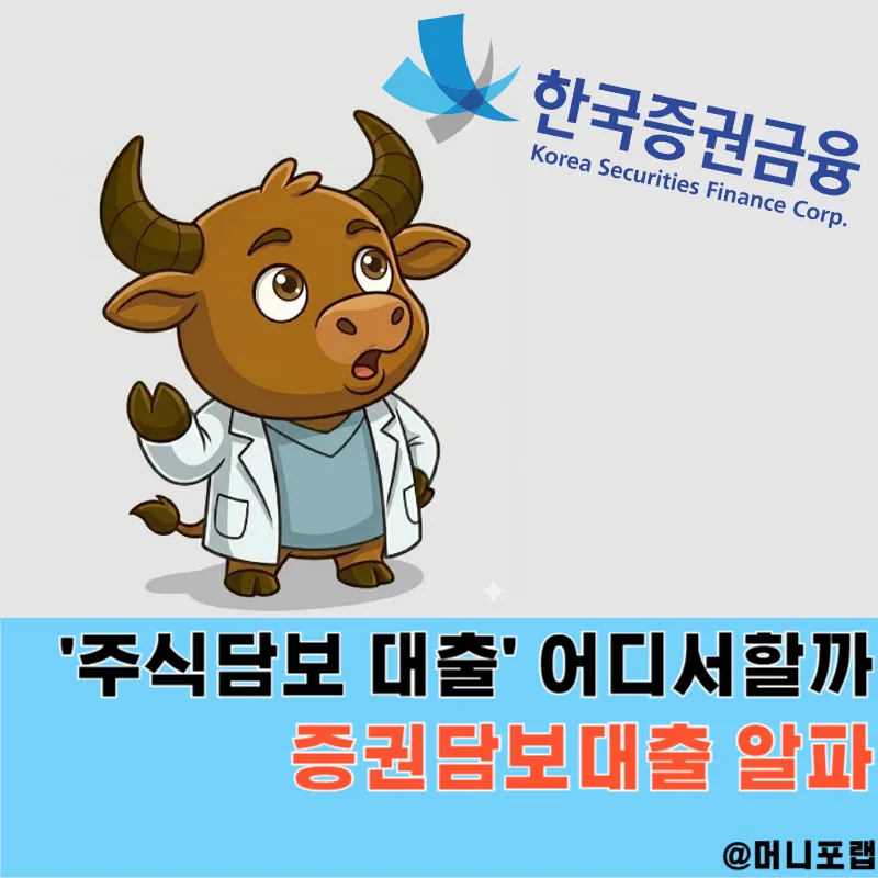 주식담보대출 금리 2026: 한국증권금융 알파 활용법 A to Z 2