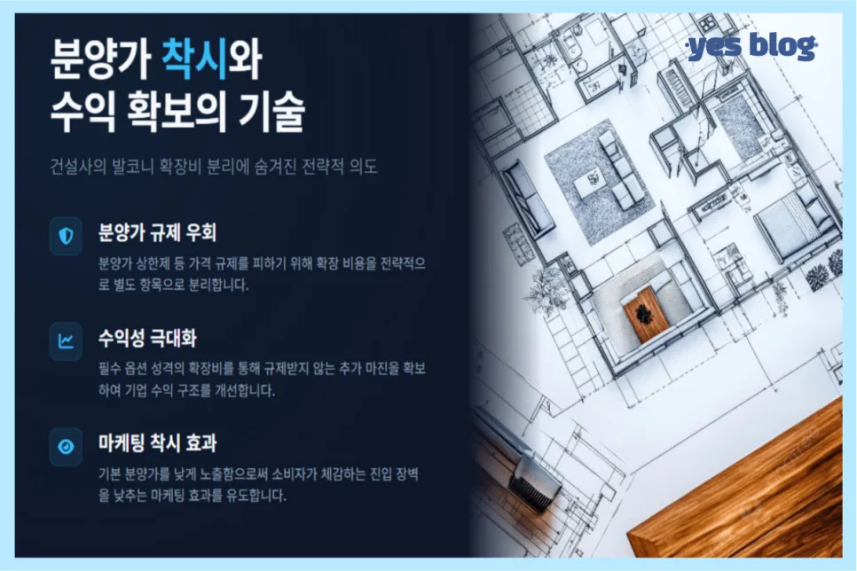 2026년 발코니 확장, 왜 필수일까? 건설사 가격 책정 비밀 공개 2