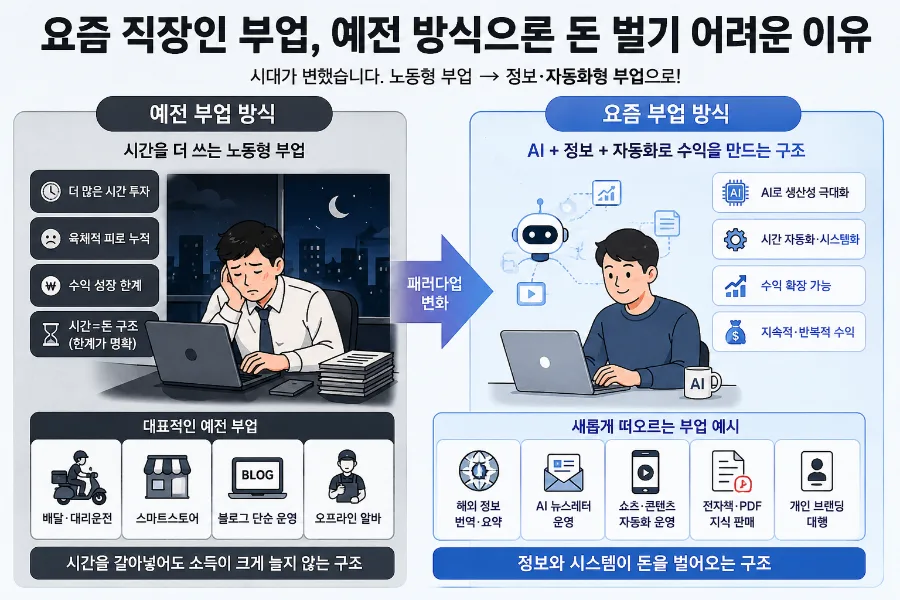 2026년 직장인 부업 트렌드: AI 활용 자동화 수익 창출 전략 2