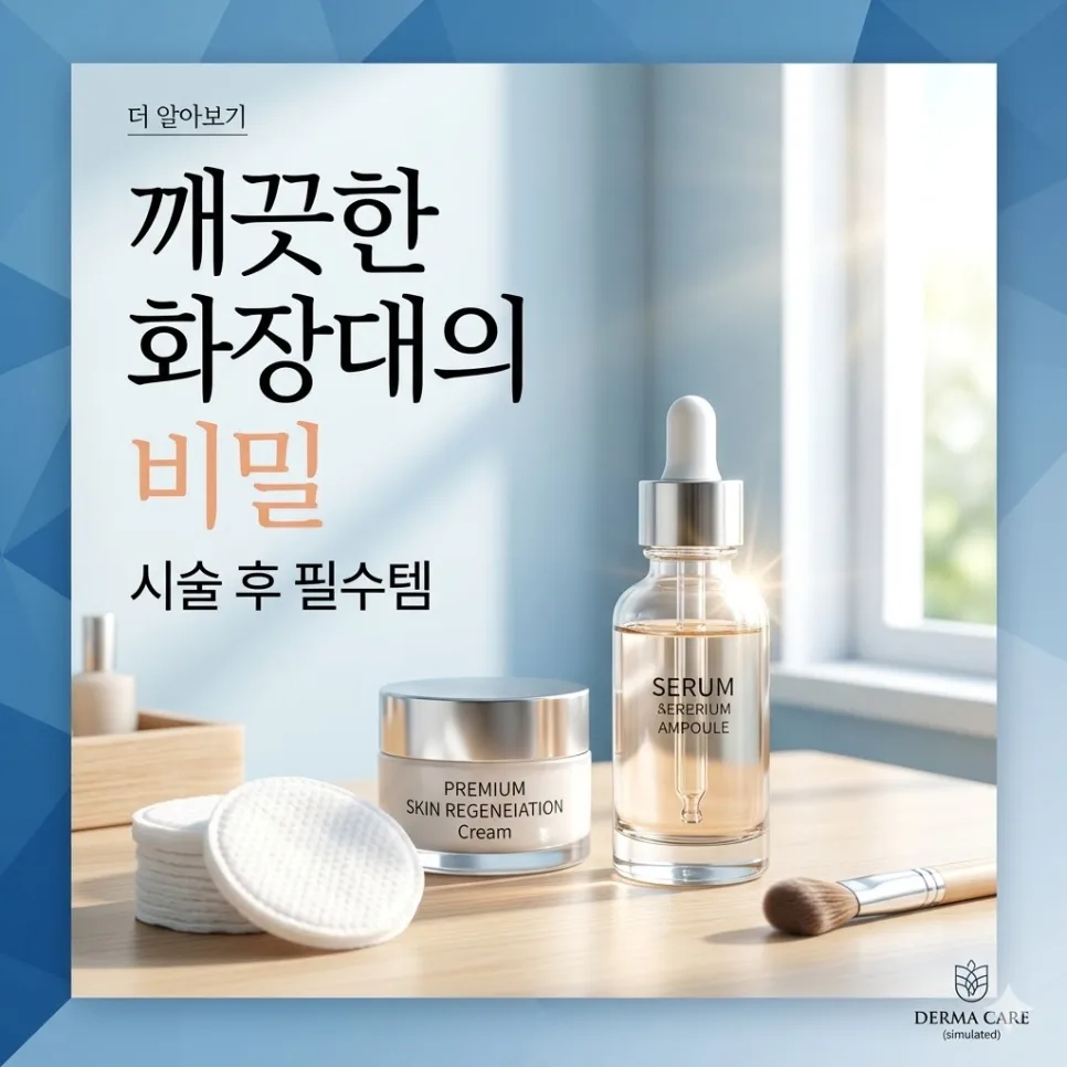 피부과 시술 후 관리, 2026년 효과 2배 올리는 비법 공개