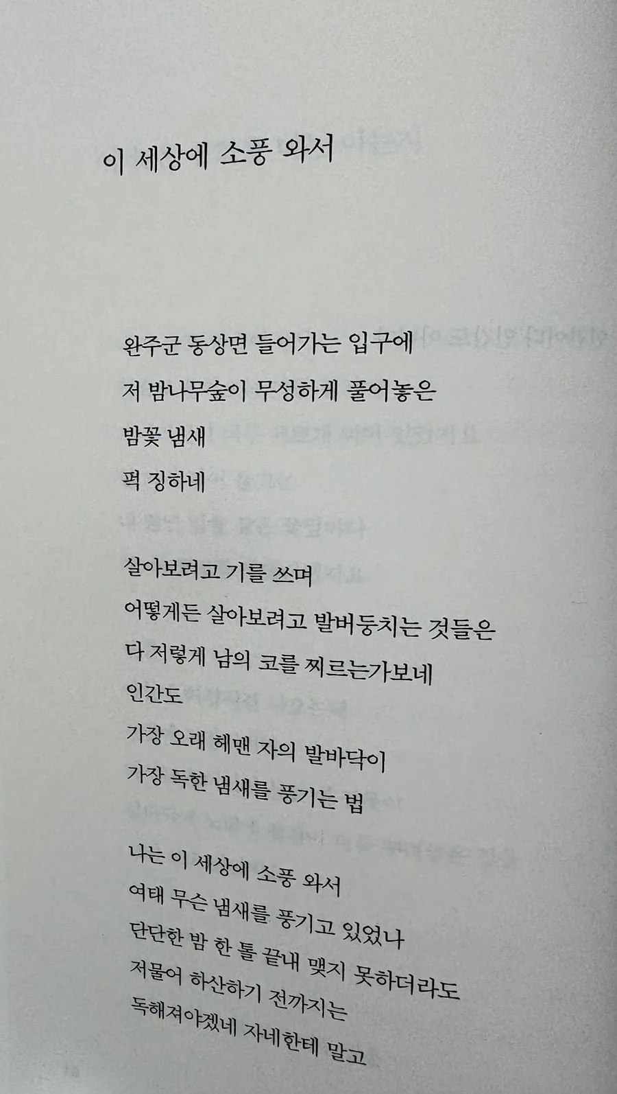 안도현 시 '소풍'과 '마늘밭' 속 삶의 태도 비교 2026 3