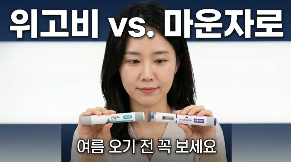 위고비 vs 마운자로 2026: 가격, 효과, 부작용 비교 및 처방 조건 총정리 — 건강·의학 — wanypapaofficial