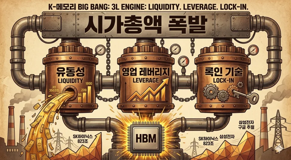 삼성전자·SK하이닉스 시총 빅뱅 2026: AI 반도체 시장 전망 2