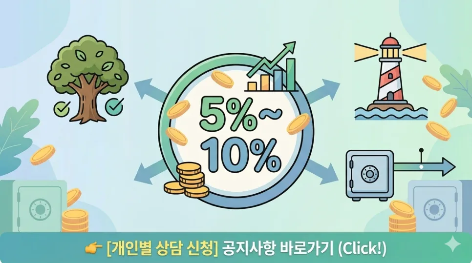 월 보험료 5~10% 적정선 찾는 법 2026년 총정리 — 비즈니스·경제 — eunhee__1128