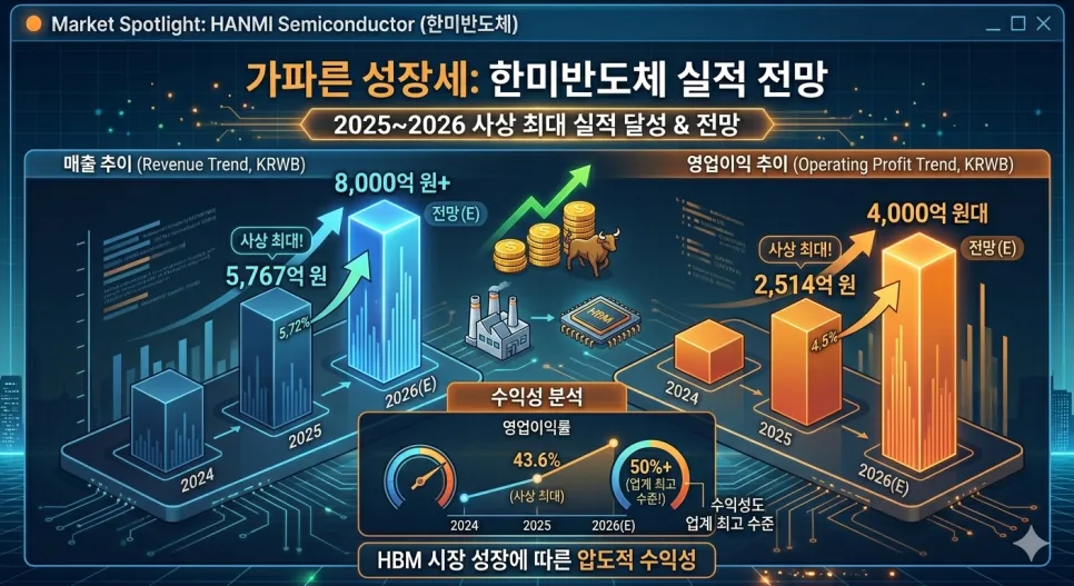 한미반도체 주가 전망 2026: TC본더 독주와 SK하이닉스 의존도 리스크 분석 2