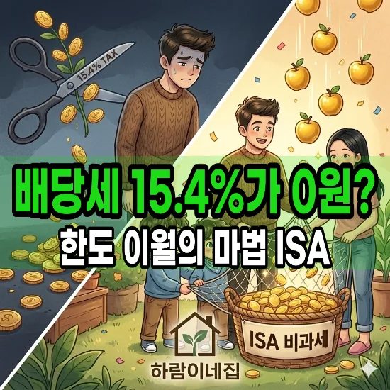 ISA 배당주 투자: 세금 0원 만드는 비결 2026