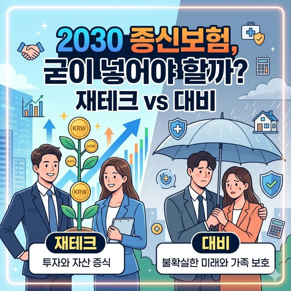 2030 종신보험, 재테크 vs 가족 대비 2026년 최종 정리
