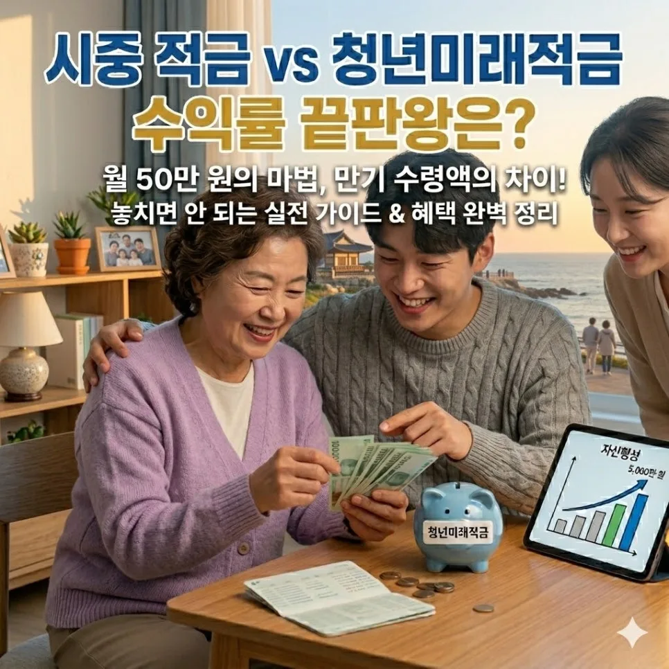 청년미래적금 월 50만 원 혜택 2026: 도약계좌 비교 및 신청 가이드 — 비즈니스·경제 — start1945_