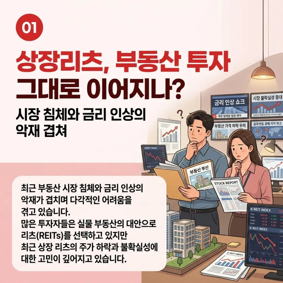 상장 리츠 투자, 왜 손실 볼까? 2026년 핵심 위험 3가지