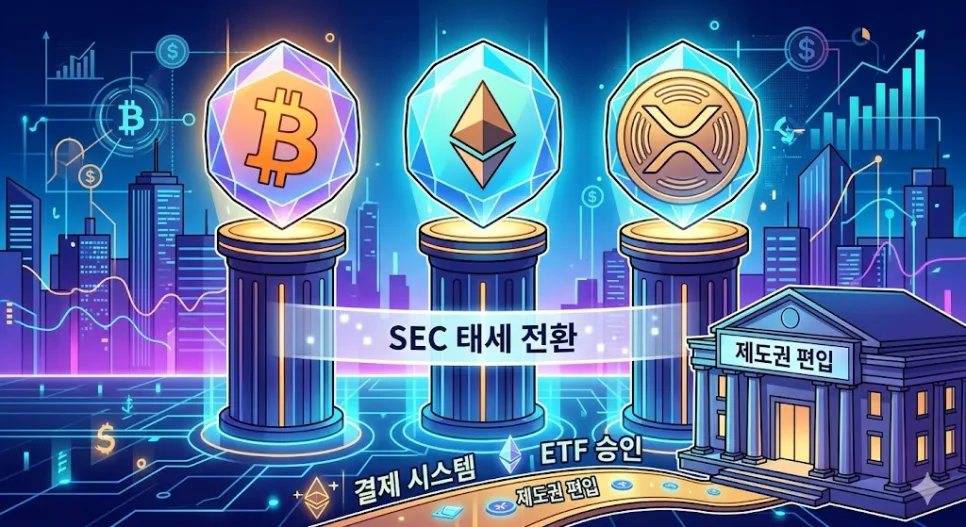 XRP, SEC 적격 자산 인정 2026: 비트코인·이더리움과 동등한 지위 확보