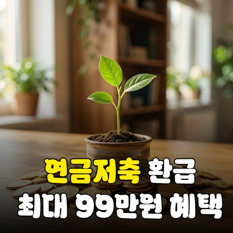연금저축펀드 세액공제 99만원 받는 법과 추천 상품 2026