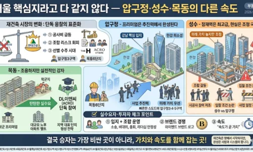 압구정 5구역 시공사 선정 2026: 현대 vs DL이, 사업성 분석 2