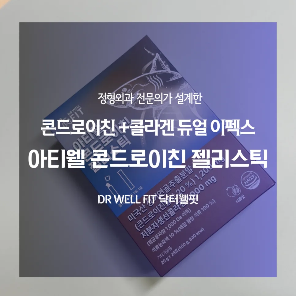 닥터웰핏 콘드로이친 콜라겐 2026: 관절 건강 듀얼 케어 총정리 — 건강·의학 — catharsis486