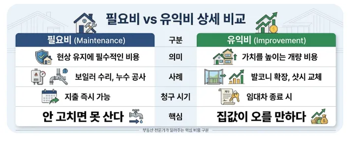 부동산 필요비 vs 유익비 2026: 양도세 절세 및 경매 수익률 극대화 전략 2
