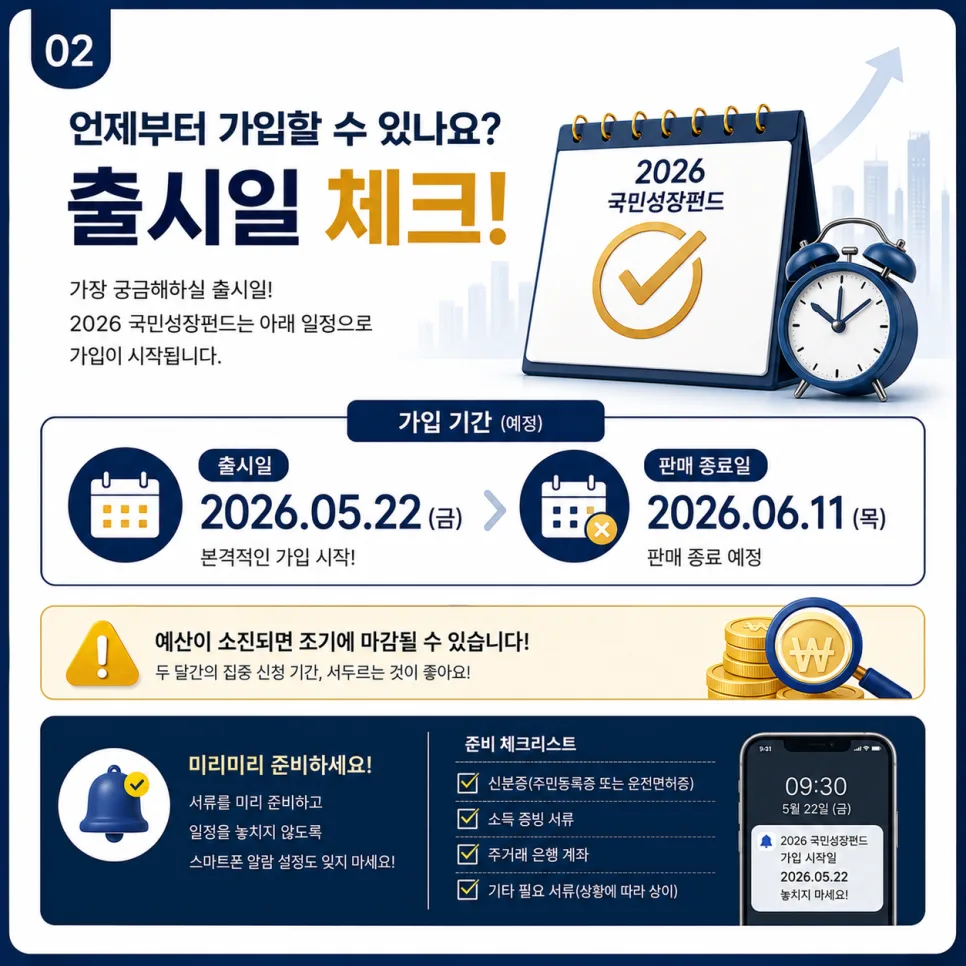 2026 국민성장펀드, 목돈 마련 꿈 현실로 만드는 방법 3가지 2