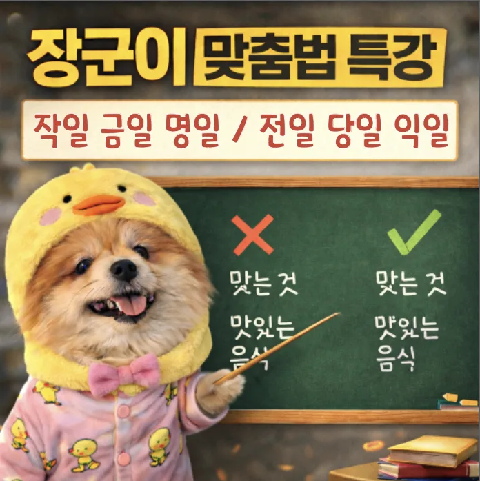 작일 금일 명일 전일 당일 익일 뜻 2026년 완벽 정리 — 어학·외국어 — designalbranding