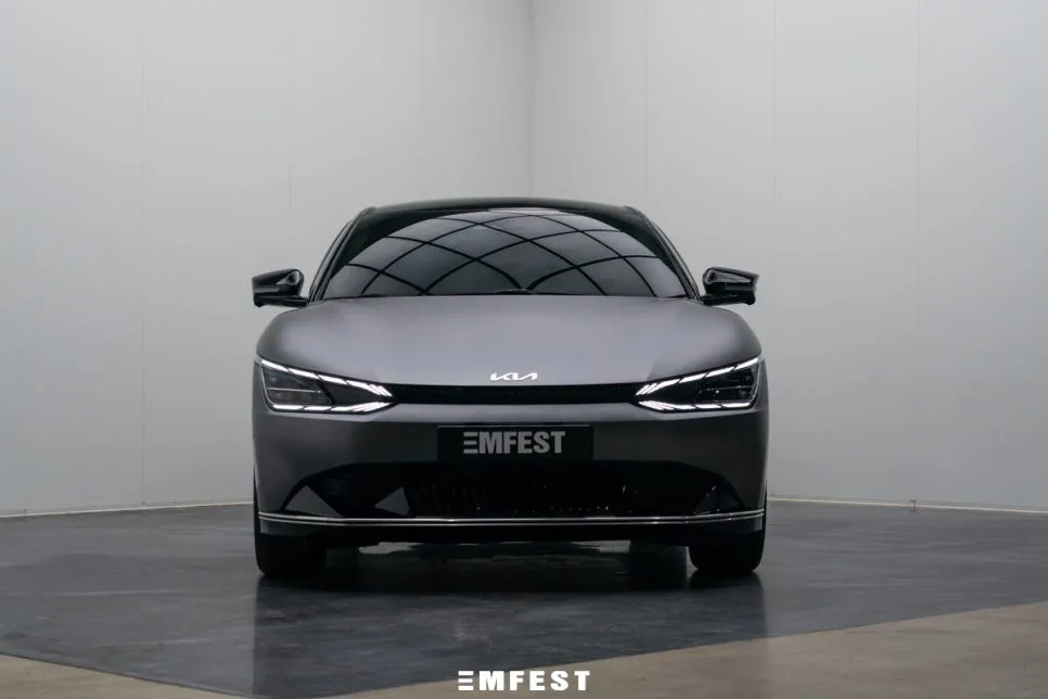 기아 EV6 무광 그레이 랩핑: AMG 그레이 컬러 완벽 분석 2026 — 자동차 — dksxk8365 1