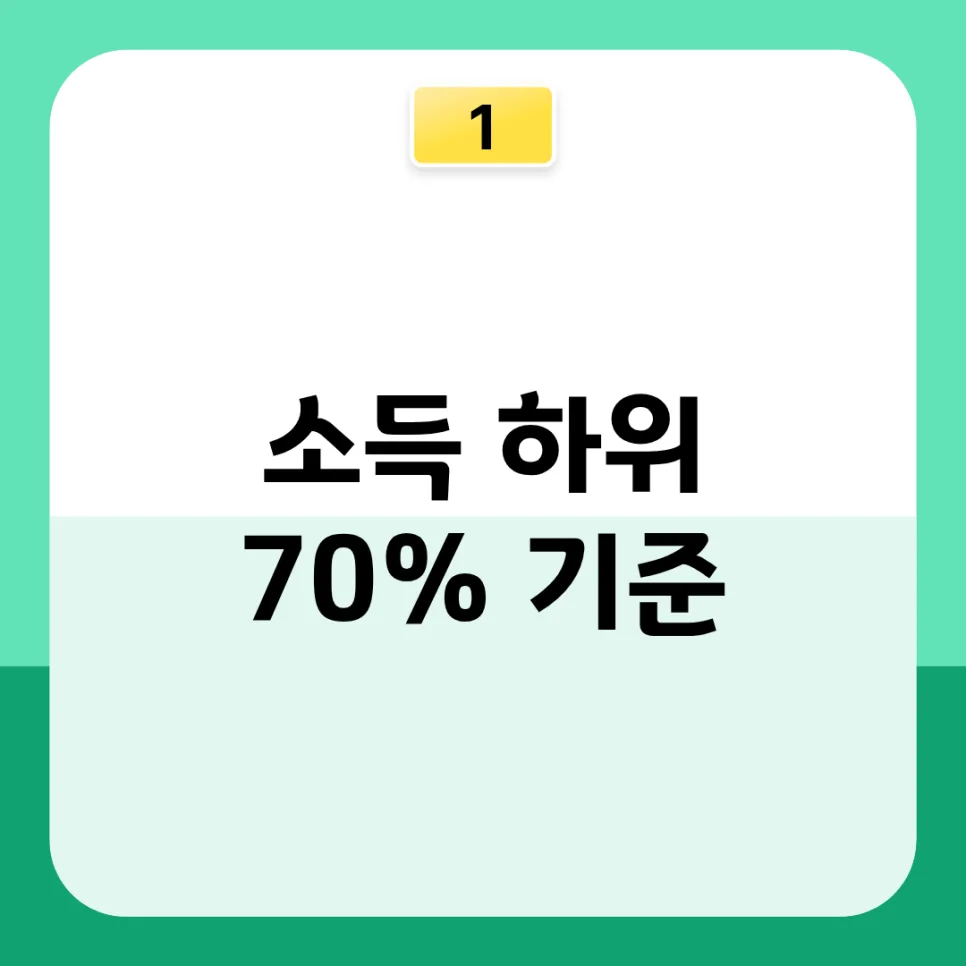 2026년 소득 하위 70% 기준, 건강보험료로 정확히 확인하는 법 3