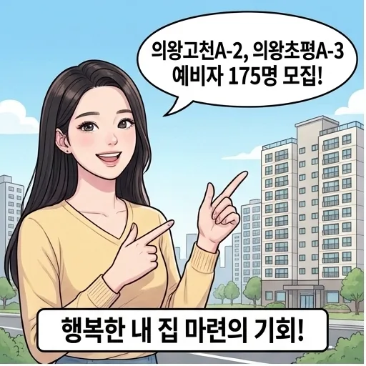 의왕 A3 신혼희망타운 자격 조건 및 임대료 총정리 (2026년) 2