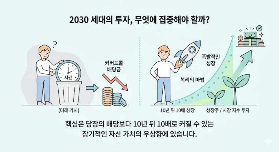 커버드콜 ETF 함정 2026: 2030세대 투자는 왜 실패할까? 2