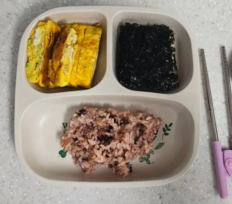 초등 아이 아침 식단, 파 계란말이와 곱창김으로 2026년 고민 끝! — 한식 레시피 — minmin_mom