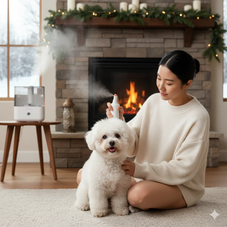2026년 강아지 겨울 피부 관리법: 건조함·각질·갈라짐 해결 팁 2