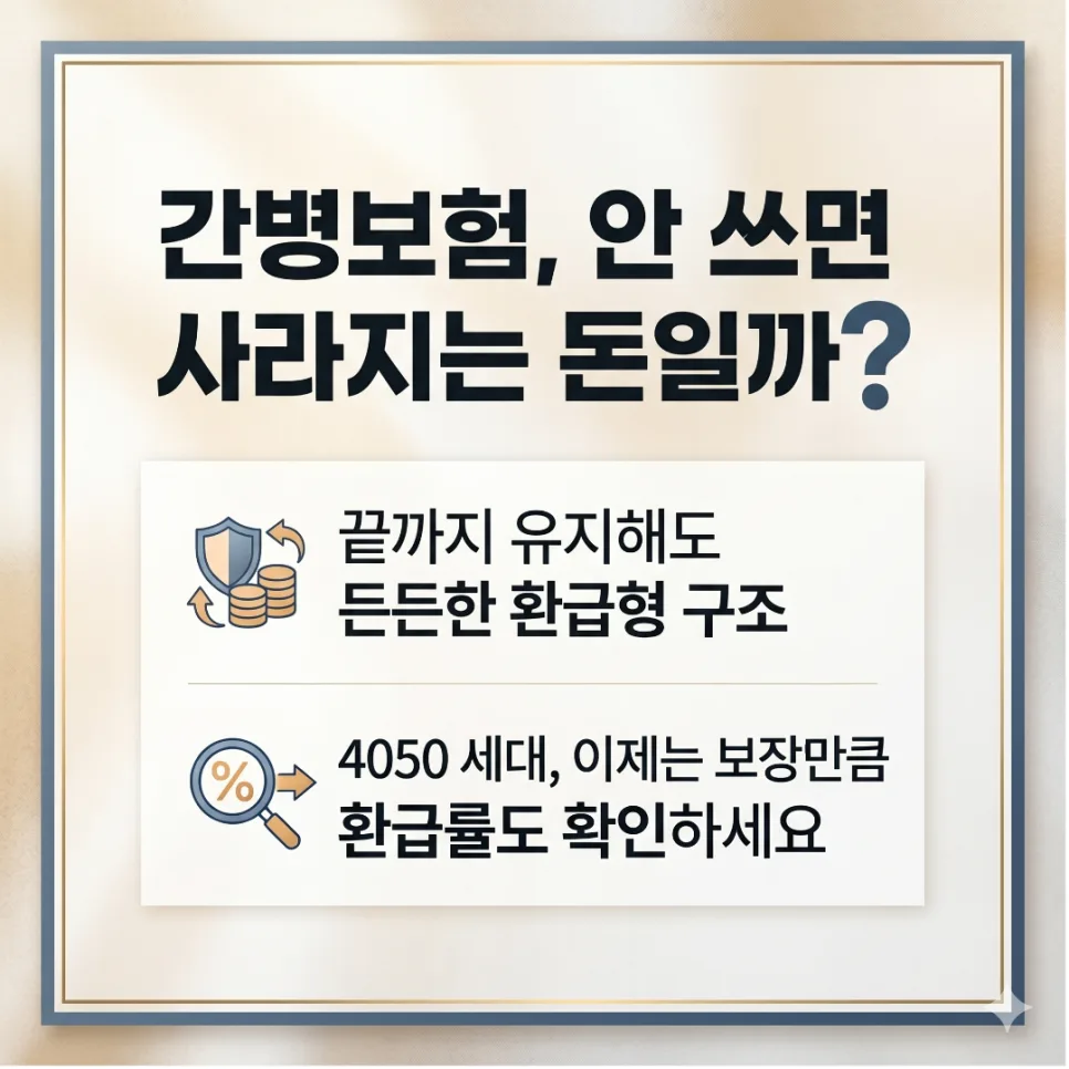 치매간병보험 환급률 2026: 손해 없이 보장받는 핵심 전략 2