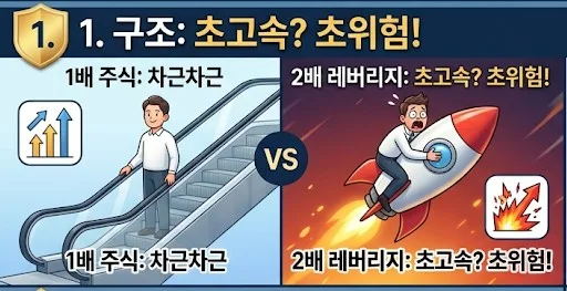 레버리지 ETF, 계좌 녹이는 '손실 증폭기'의 비밀 2026