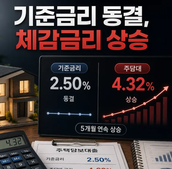 2026년 주택담보대출 금리, 최저금리보다 '실행금리' 찾는 법 3
