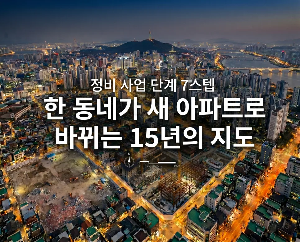 재개발 사업 7단계, 15년 걸리는 이유와 2026년 전망
