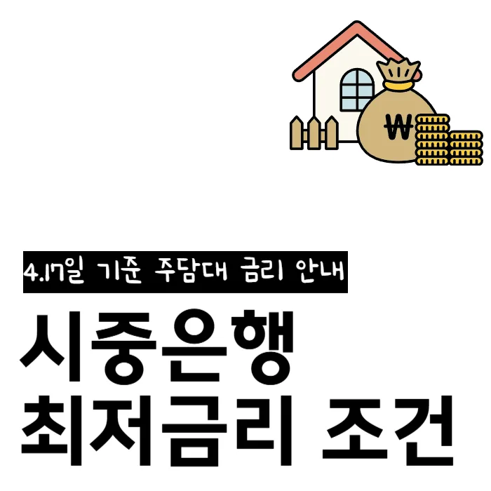 하나은행 아파트담보대출 금리 2026년 최저 조건과 우대금리 총정리